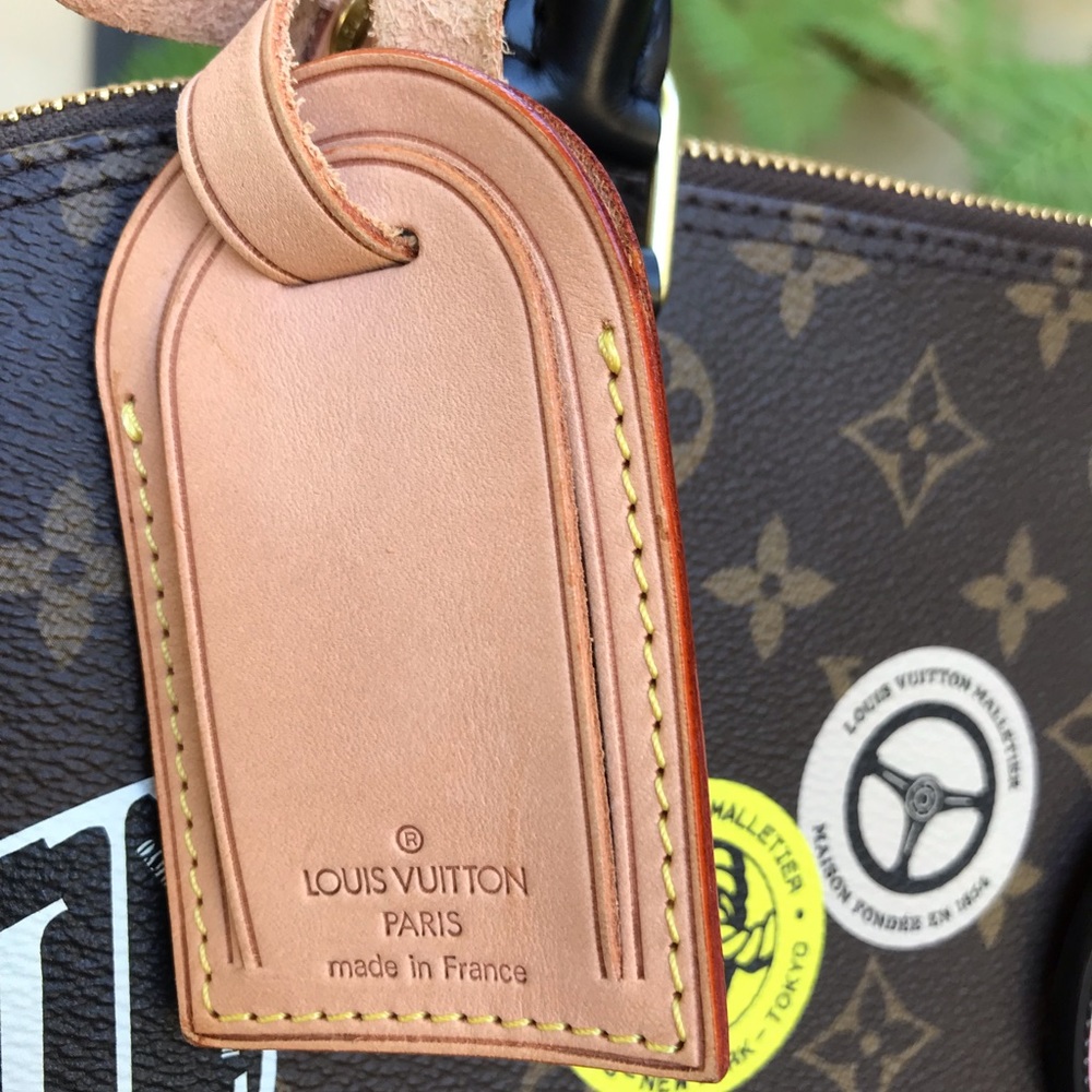 Authentic Louis Vuitton Luggage Tag